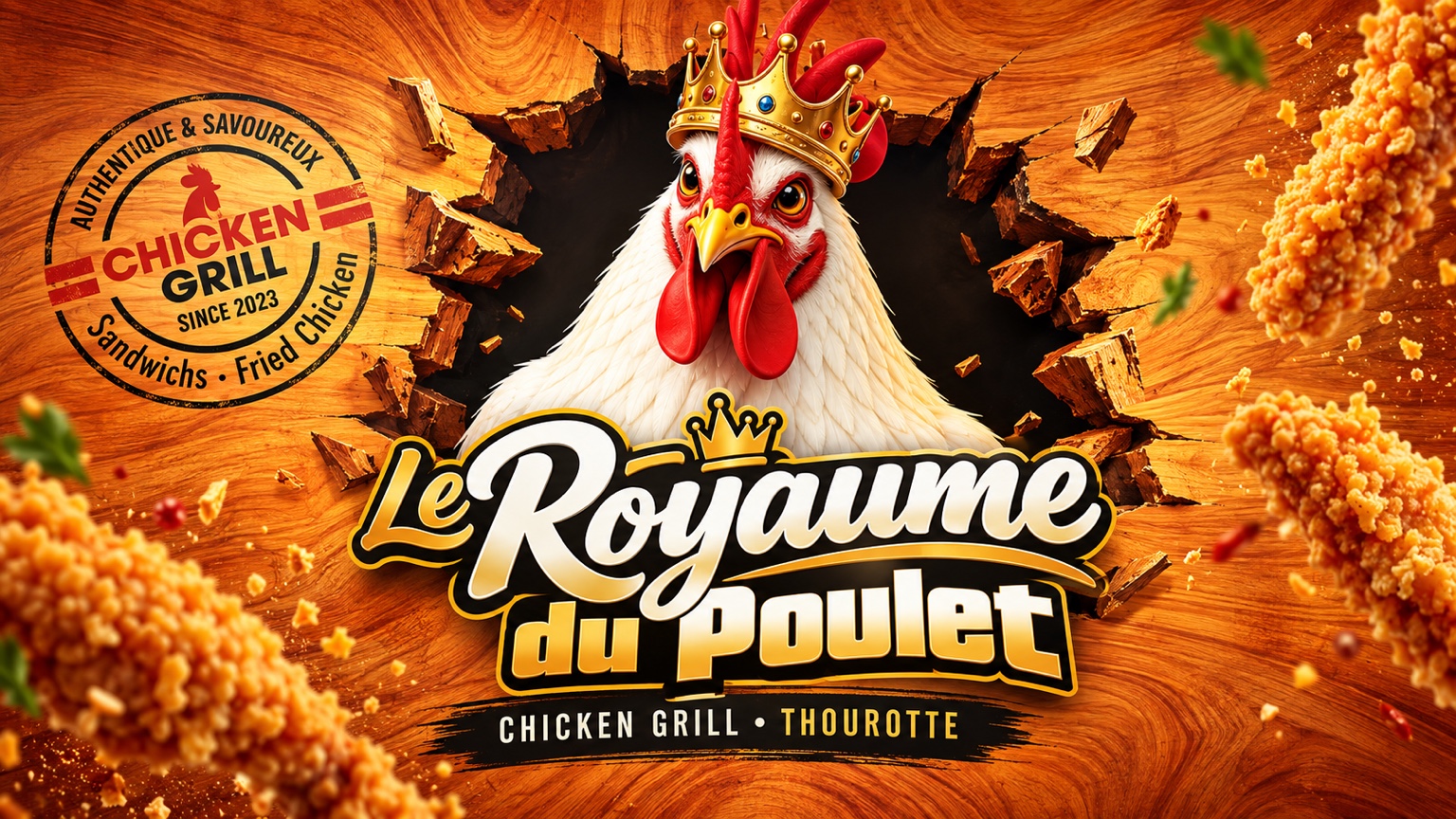 Le Royaume du Poulet - Chicken Grill Thourotte